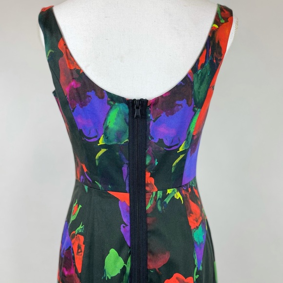 Milly Sophia Floral Print Stretch Cotton Dress, 6 - Picture 7 of 11